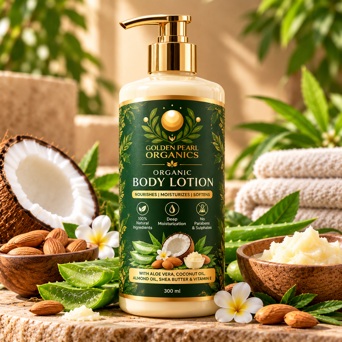 Organic Body Lotion – 300ml