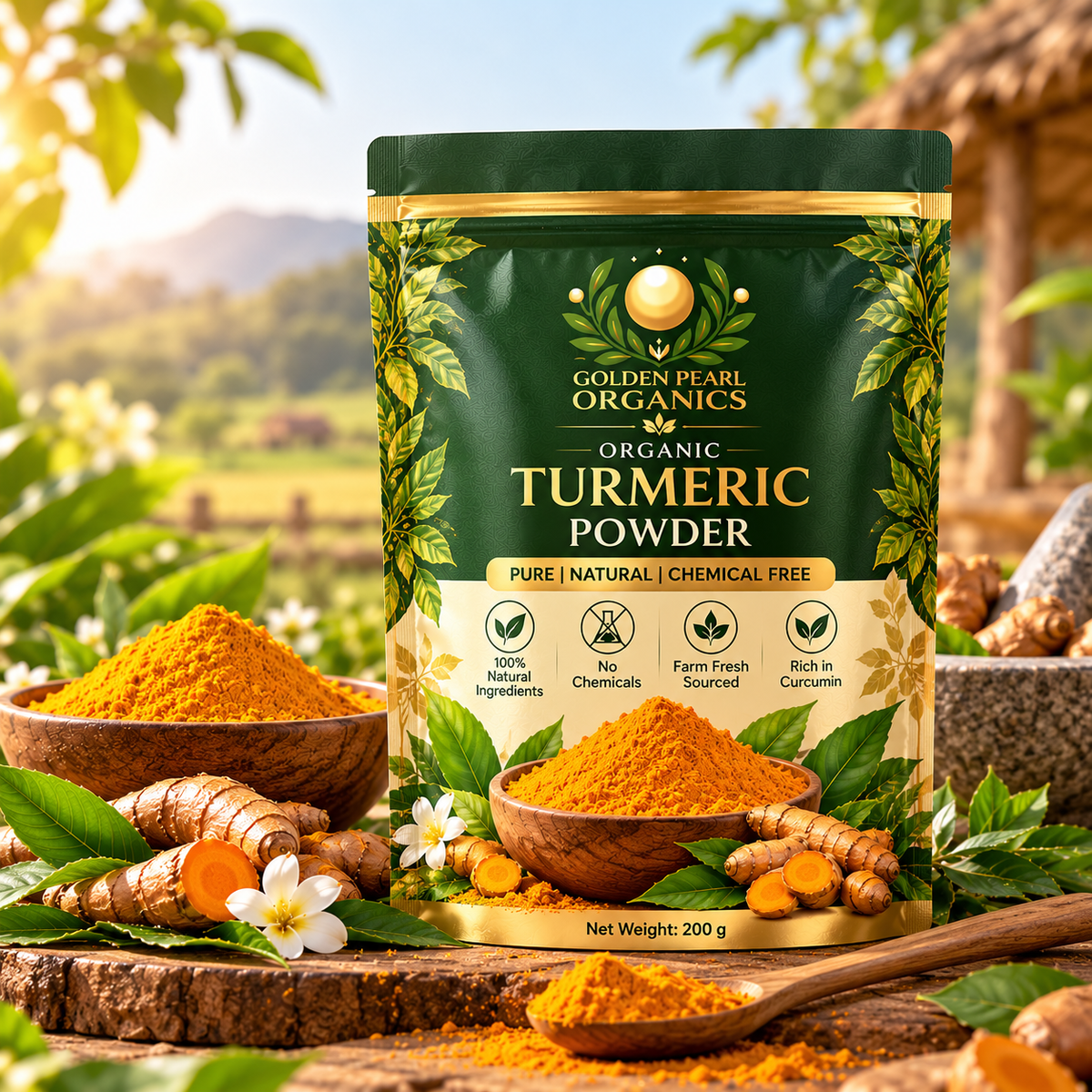 Pure Turmeric Powder – 200g